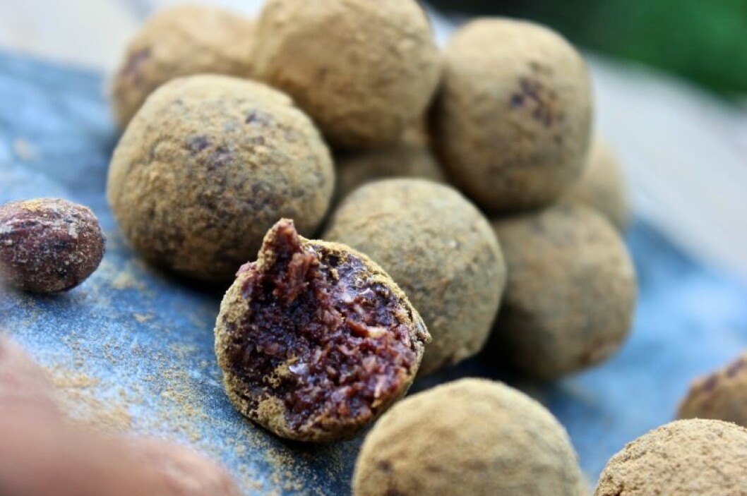 Lakritspulver-lakrits-rawfood-rawfoodbollar-kakao-nyttigt-recept