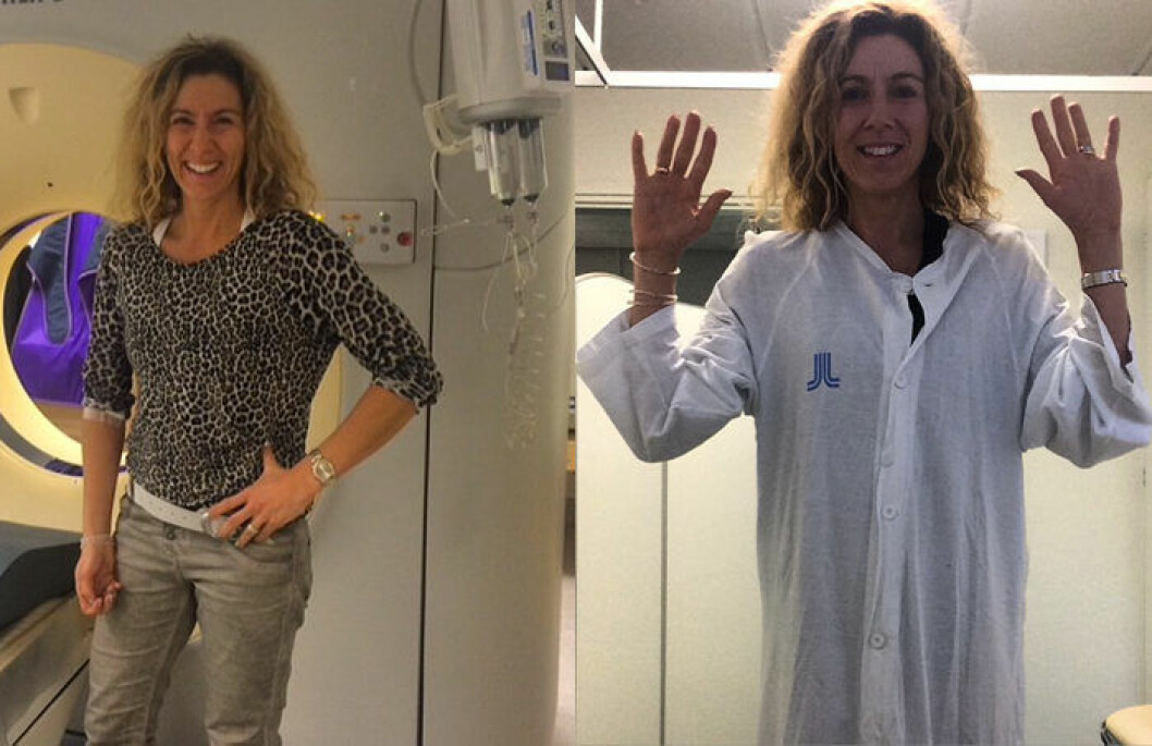 Leila drabbades av tarmcancer.