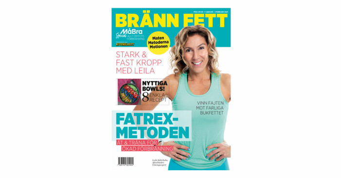 Leila Söderholm är en av experterna som medverkar i specialtidningen Bränn Fett.