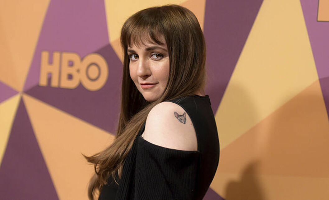 Foto: TT Lena Dunham har berättat om sin endometrios