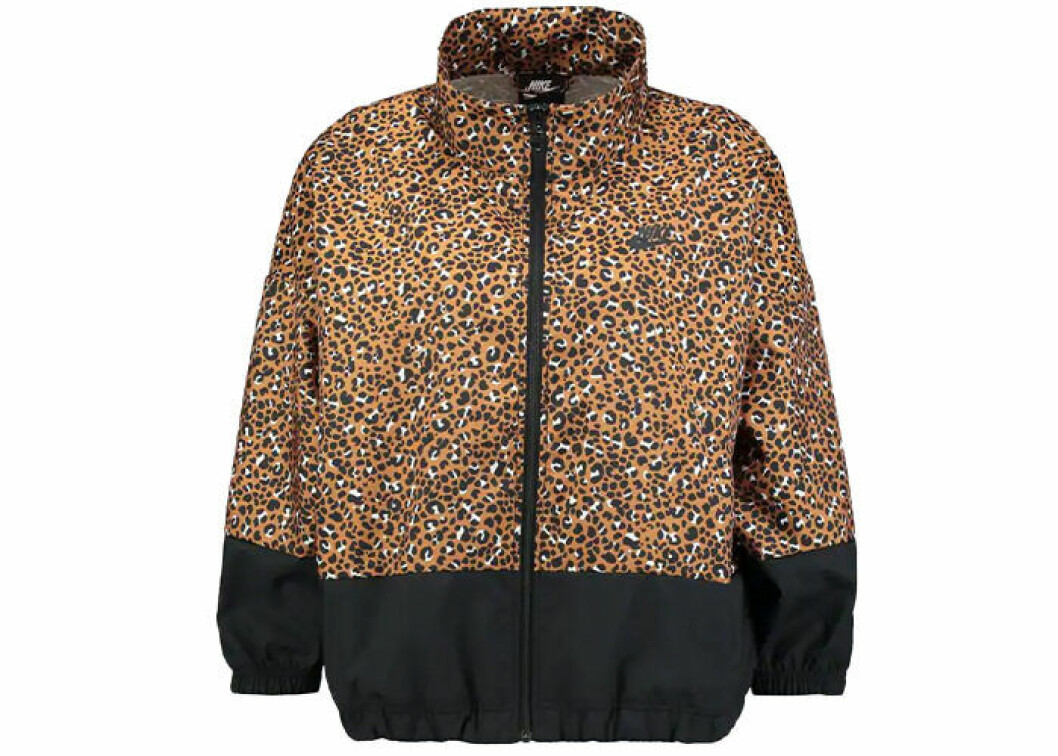 Leopard jacka i sportmodell