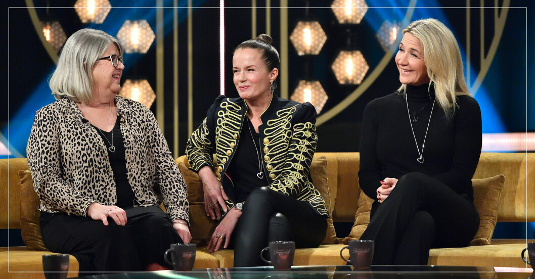 Malin Berghagen, Kristin Kaspersen och Monica Svensson.