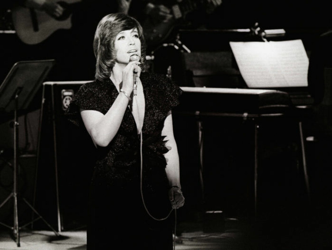 Barbro ”Lill-Babs” Svensson 1973. Bild: IBL Bildbyrå Barbro "Lill-Babs" Svensson 1973
