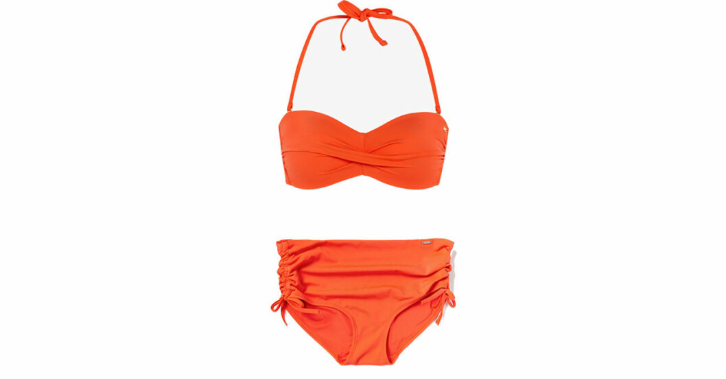 röd bikini från lindex