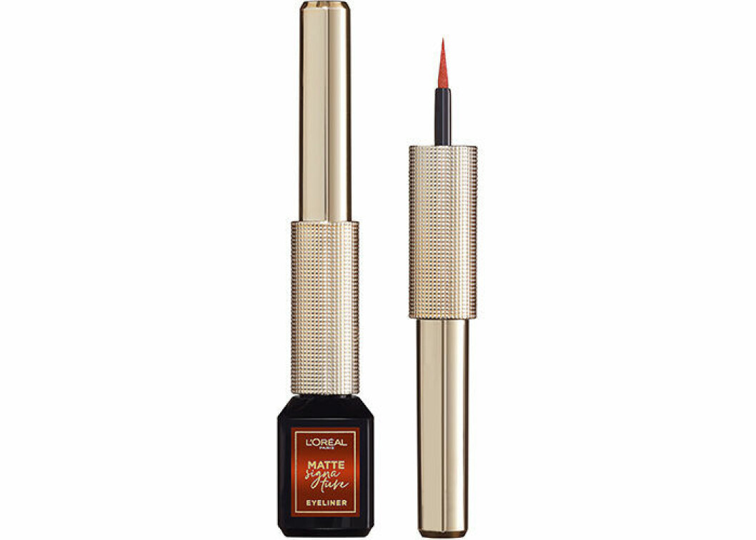 Eyeliner i färgen koppar
