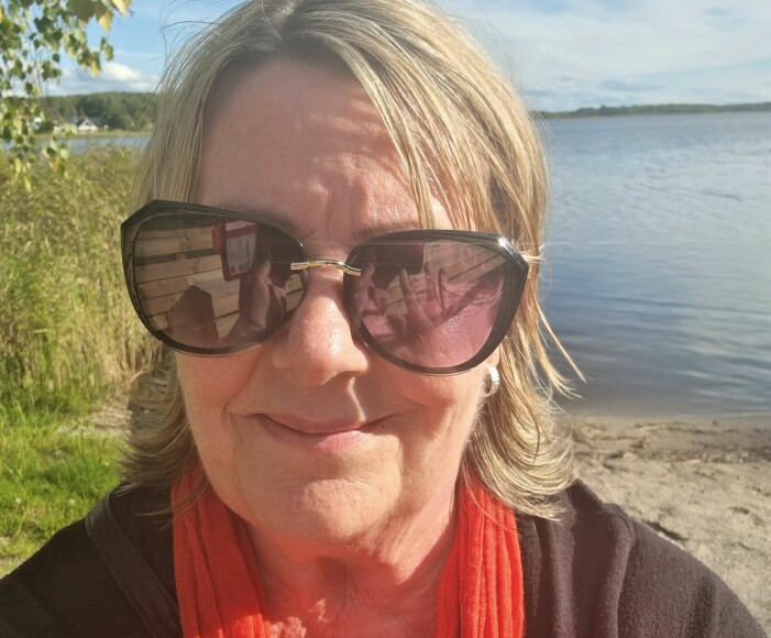 Foto: Privat Lotta Westergren som fått bröstcancer tre gånger varav upptäckt det själv två.