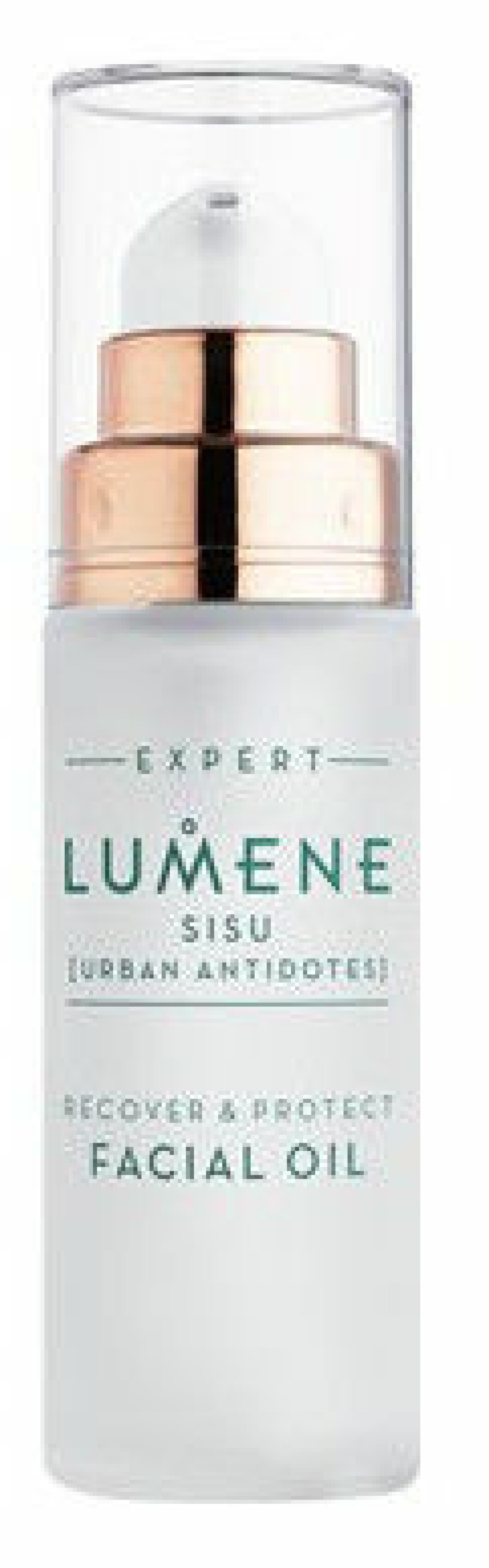 Skyddande ansiktsoljan reoair & protect från Lumene passar bra under gua sha-massage.