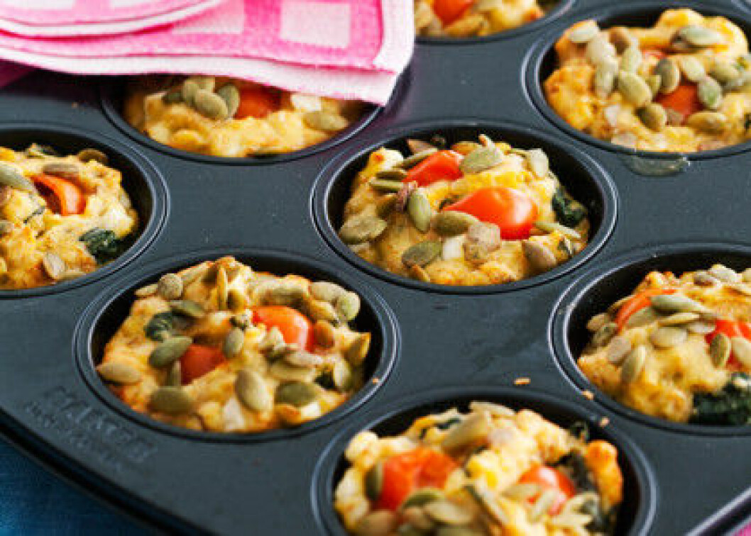 Picknick: Recept på goda lunchmuffins.