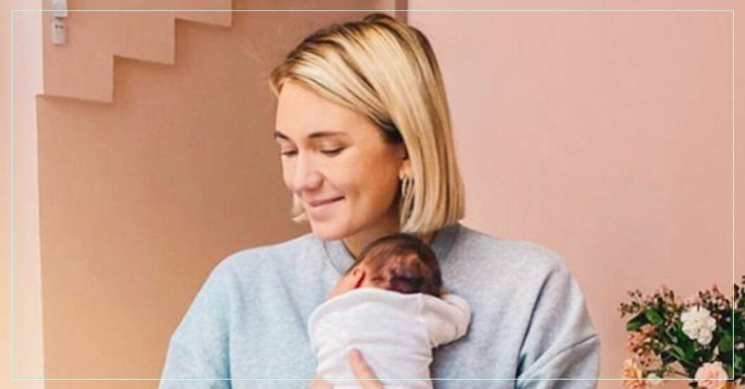 Josefin Dahlberg öppnar upp om sin förlossningsskada efter dottern Mios födsel.