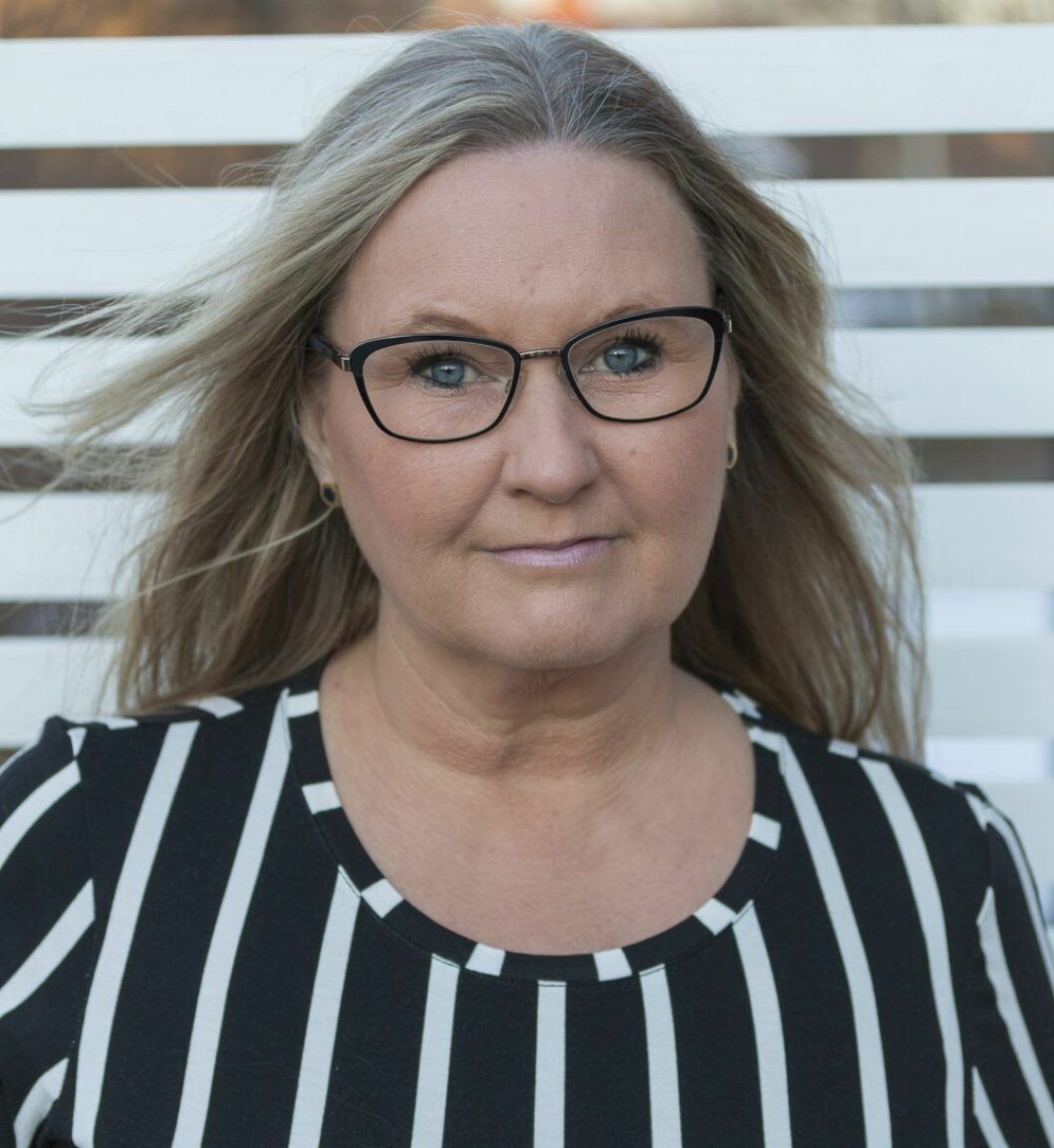 Anette Torvidsson Eriksson fick vuxenastma som 37-åring. Anette Torvidsson Eriksson