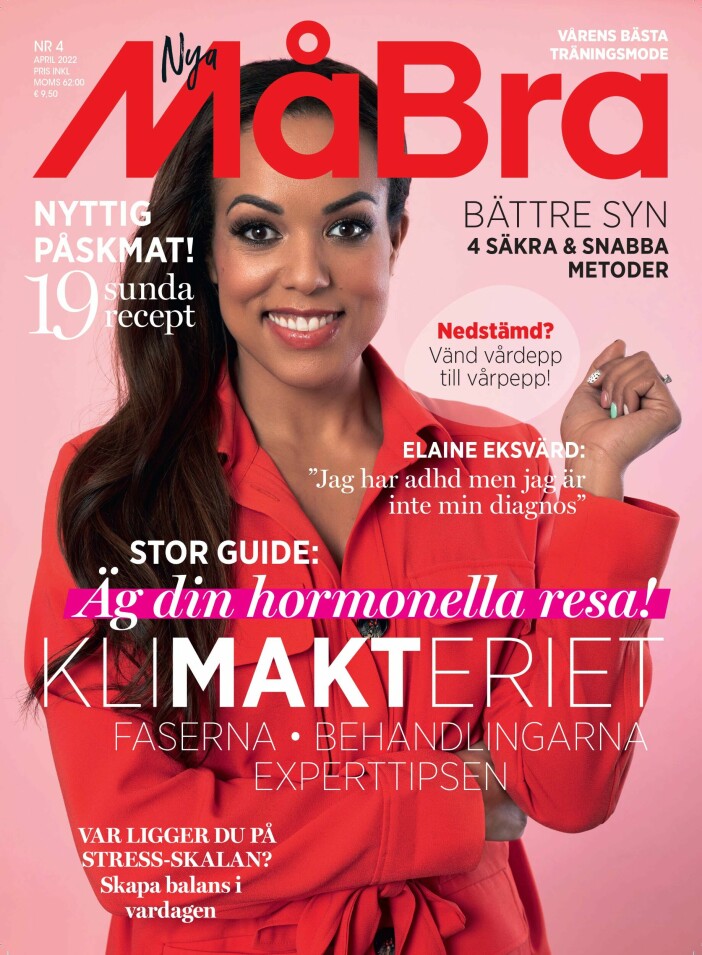 Omslagsfoto: Peter Assarsson MåBras nummer fyra, med Elaine Eksvärd på omslaget.