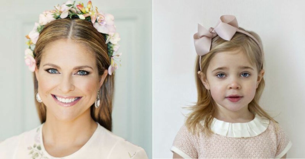 Prinsessan Madeleine och Leonore. Prinsessan Madeleine och Leonore.