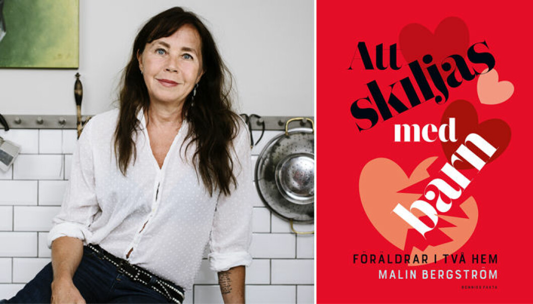 Malin Bergström har skrivit boken ”Att skiljas med barn – Föräldrar i två hem”. Foto: Stefan Tell, Bonnier Fakta Malin Bergström har skrivit boken