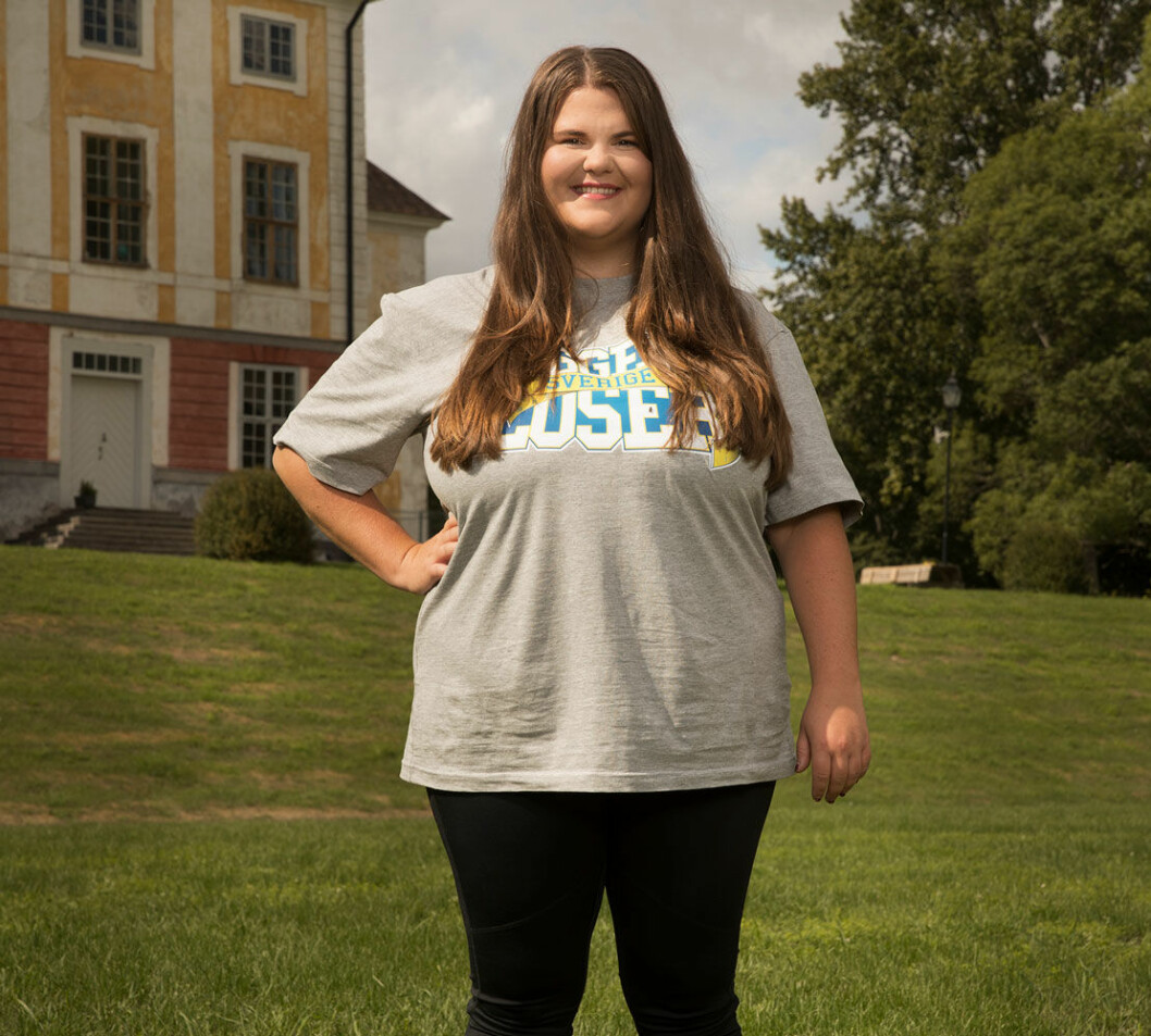 Malin Öström i "Biggest Loser". 