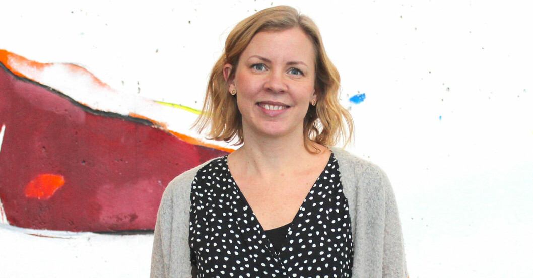 Hanna Malmberg Gavelin, forskare i psykologi vid Umeå universitet. Hanna Gavelin Malmberg forskar på utmattning
