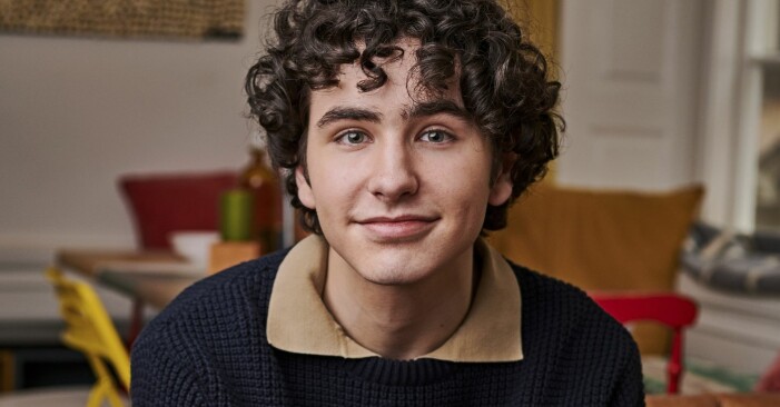 Malte Myrenberg Gårdinger ses som August i <em>Young Royals</em>. Malte Myrenberg Gårdinger, skådespelare och son till Pontus Gårdinger