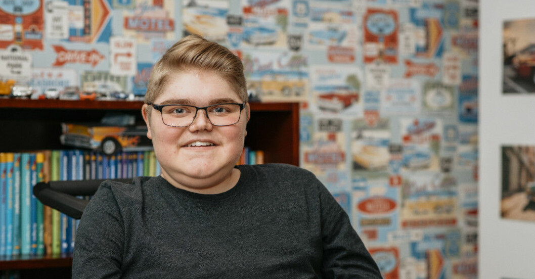 Bilar är Marcus stora passion – något som syns tydligt i hans rum hemma i villan i Södra Vi. Marcus stora passion är bilar