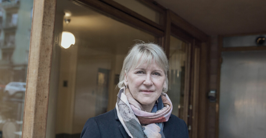Margot Wallström. Foto: Lisa Arfwidson/TT. Margot Wallström