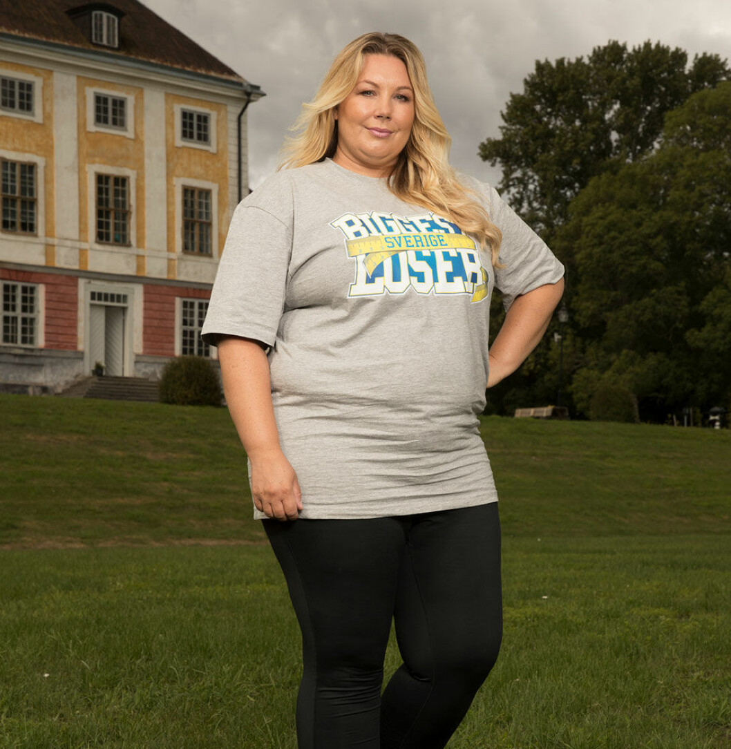 Maria Olsson i "Biggest Loser". 