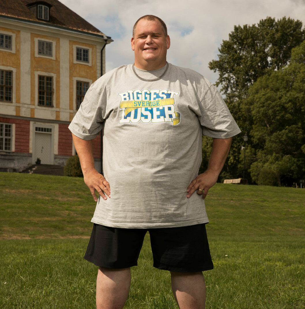 Markus Edlund i "Biggest Loser".