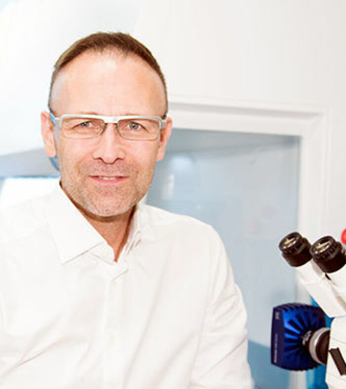 Martin Bergö, professor i molekylär medicin vid institutionen för biovetenskaper och näringslära vid Karolinska Institutet. Martin Bergö