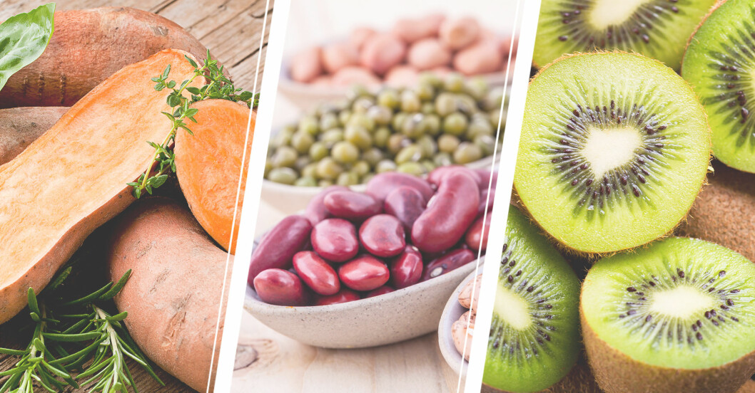 Mat som hjälper oss sova bättre och somna lättare: Sötpotatis, bönor, kiwi