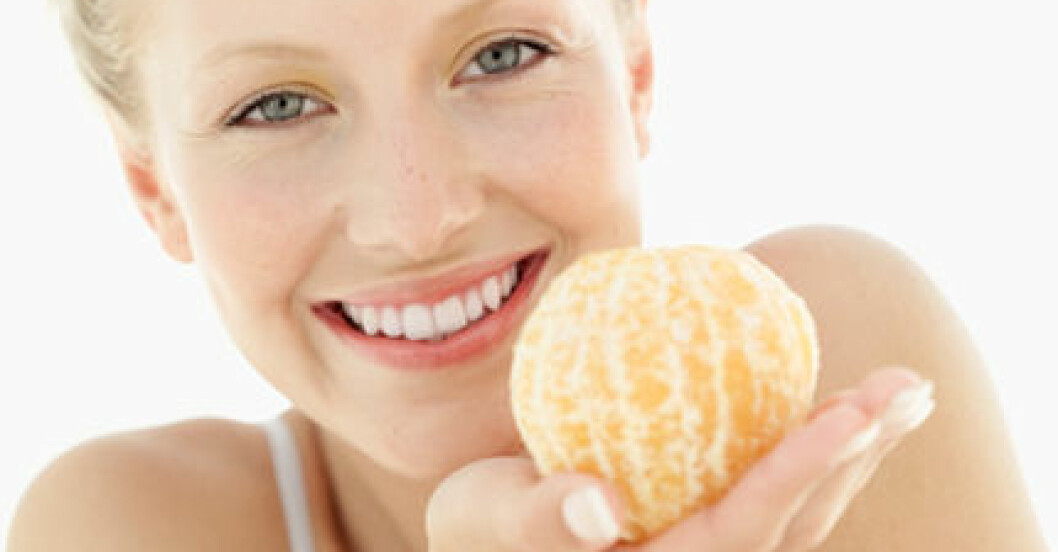 Håll huden fin - med en vanlig apelsin!