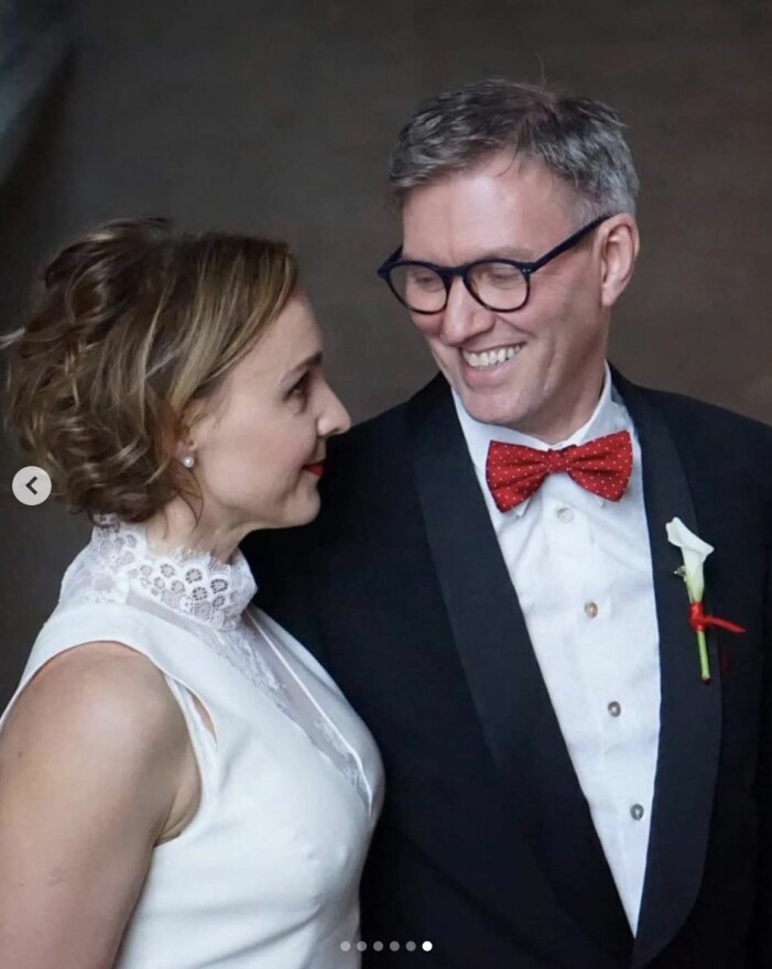 Bild från Mats Instagram. mats ingelborn med hustrun julia