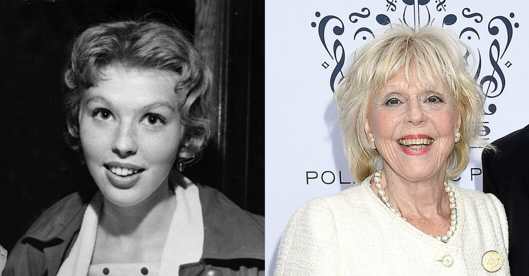 Meg Westergren 1951 och 2017.