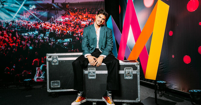 Oscar Zia programleder Mello 2022