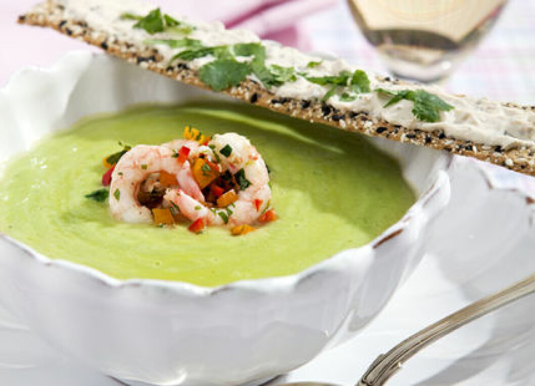 soppa med avokado