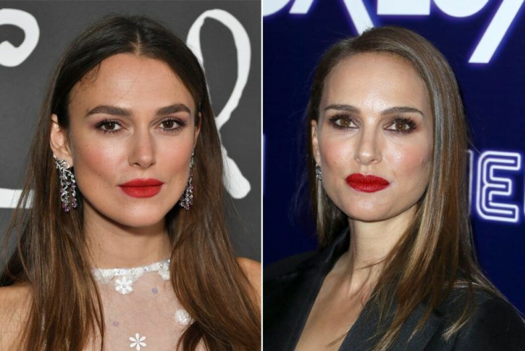 Keira Knightley t.v. och Natalie Portman t.h. Natalie Portman och Keira Knightley