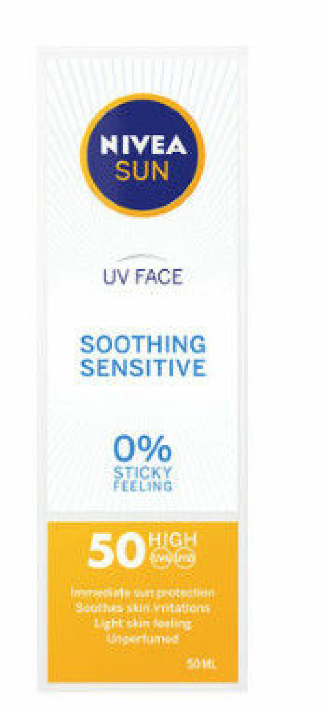 nivea sun face