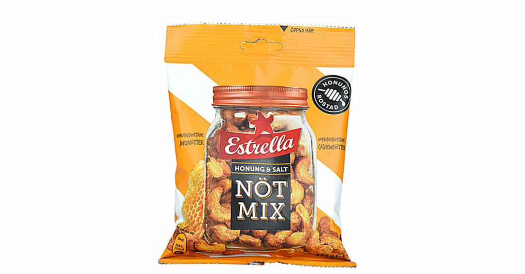 Nötmix från Extrella.