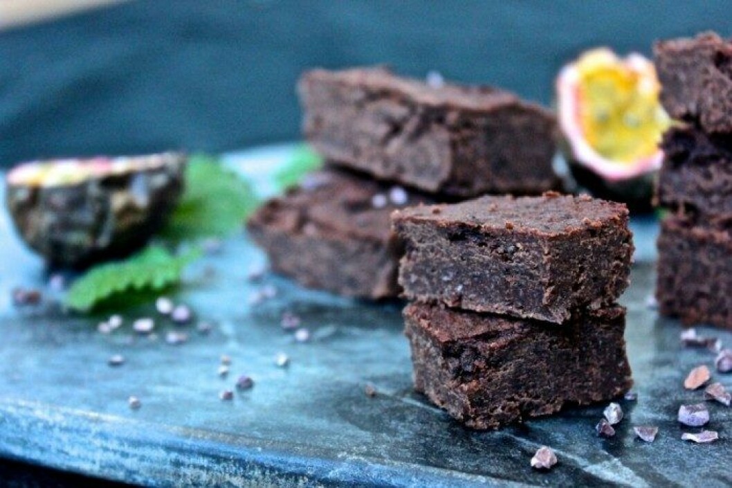 Recept på nyttig kladdkaka