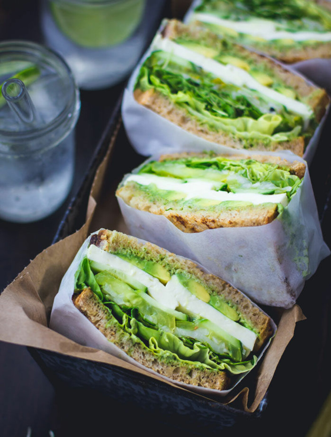 Via: Bojongourmet.com God och nyttig lunchmacka