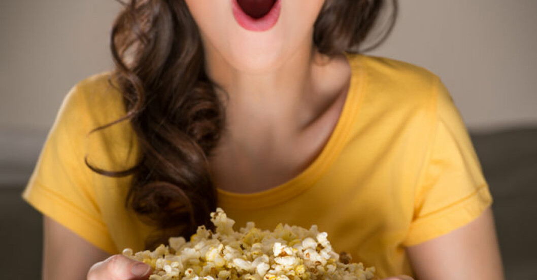 Popcorn är lika nyttigt som grönsaker