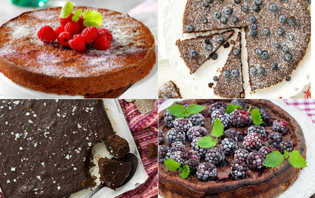 Sugen på kladdkaka? Testa våra goda och sunda recept!