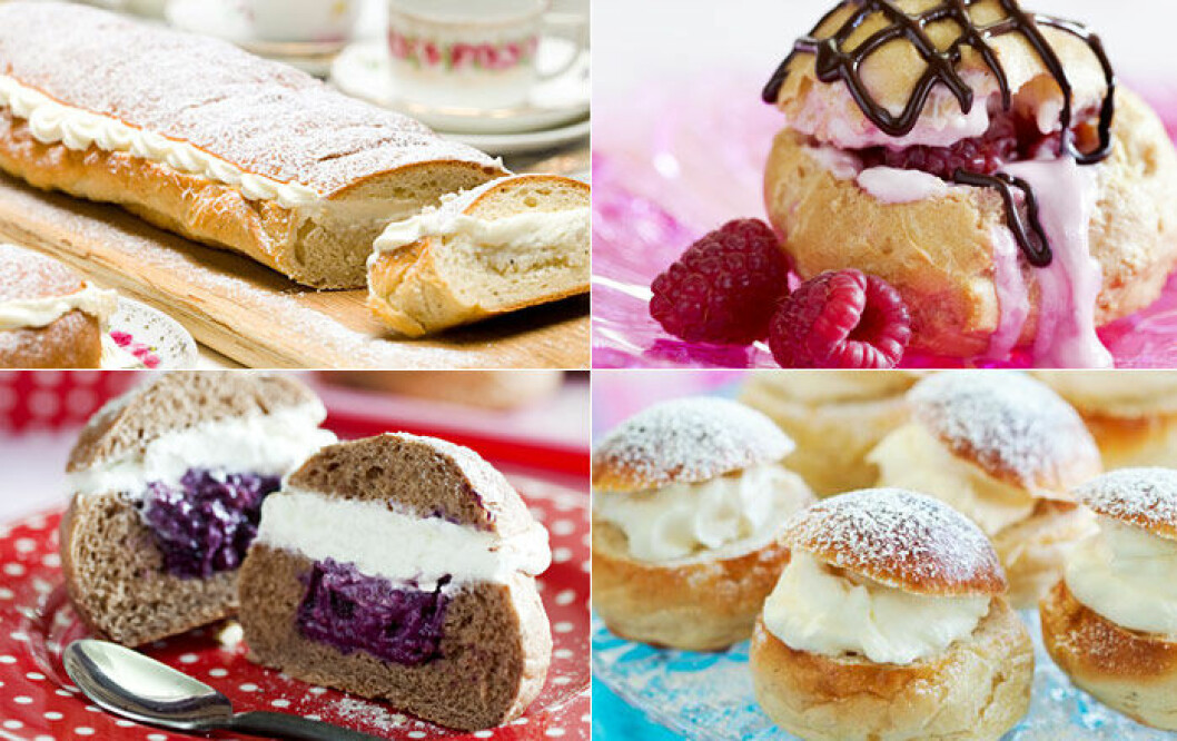 Baka en traditionell semla – eller testa en chokladsemla med blåbärsfyllning! Baka en traditionell semla – eller testa en chokladsemla med blåbärsfyllning!