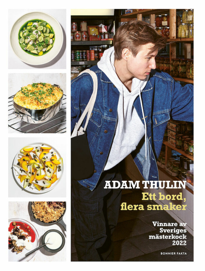 Recepten är hämtade ur boken Ett bord, flera smaker av Adam Thulin. Adam Thulins kokbok Ett bort, flera smaker