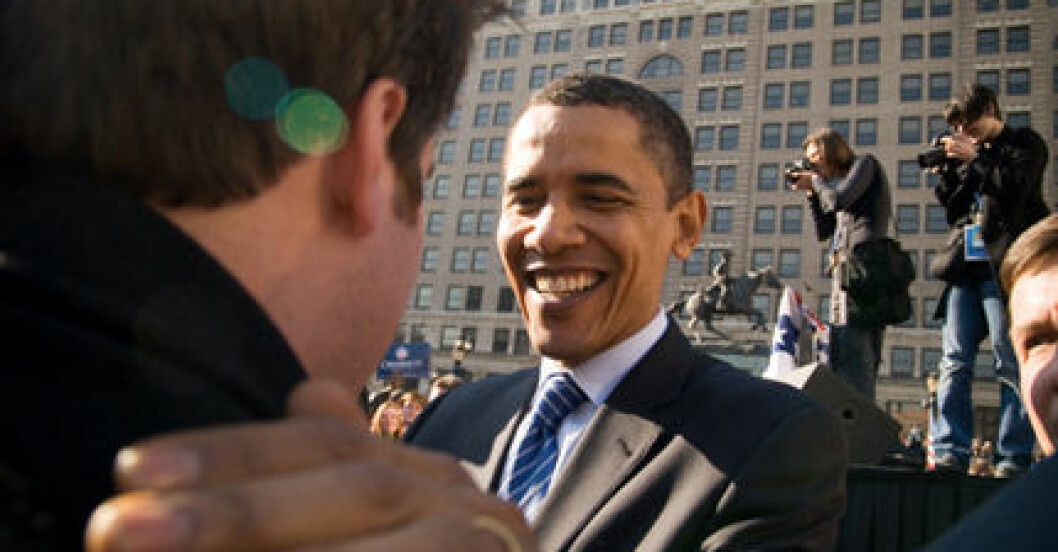 Barack Obama avsätter alltid tid för kramar i sitt späckade dagsprogram.