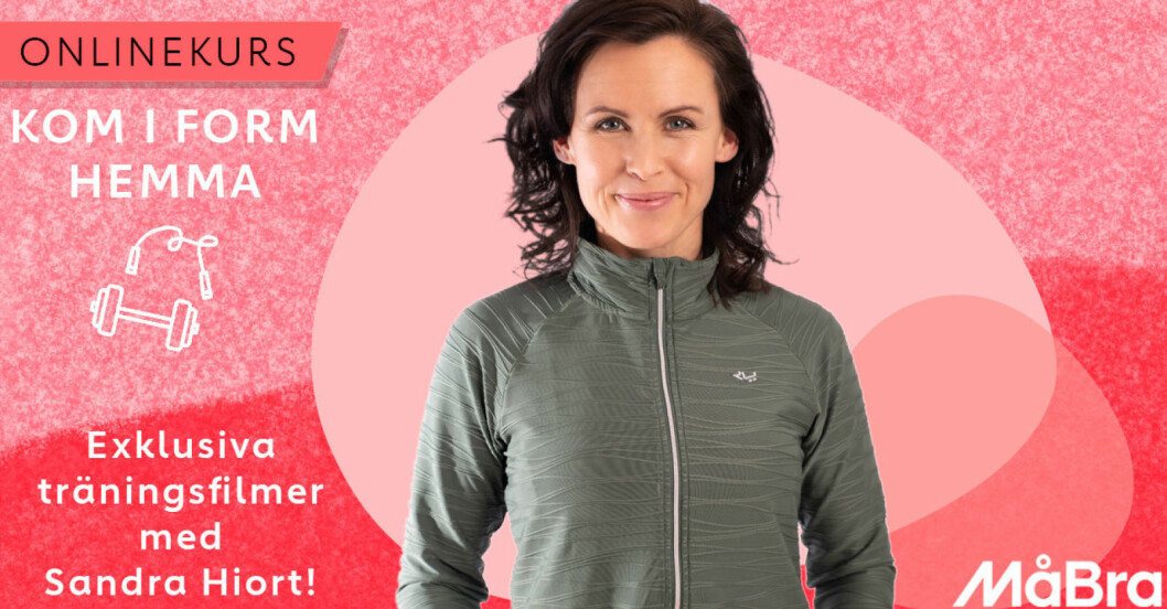 onlinekurs kom i form hemma på fyra veckor