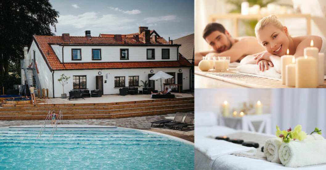 Det finns gott om träningsmöjligheter i omgivningarna. Örenäs slott och spa.