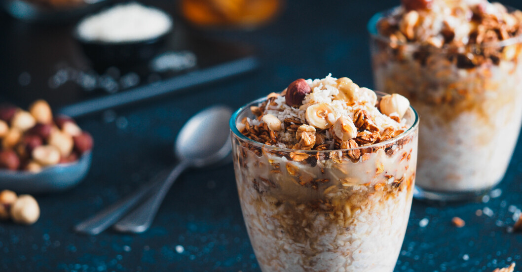overnight oats med pepparkakskrydda
