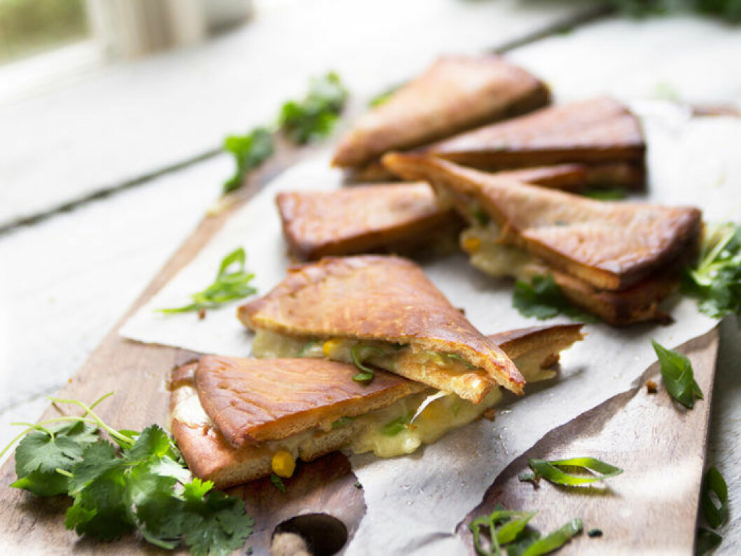 Quesadilla går ofta hem – oavsett ålder. Foto: Pågen