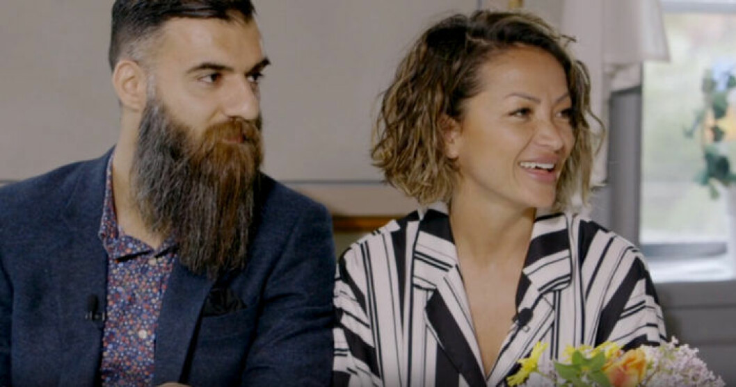 Navid och Anna tänker fortsätta med sina nya matvanor. Bild: SVT Navid och Anna tänker fortsätta med sina nya matvanor.