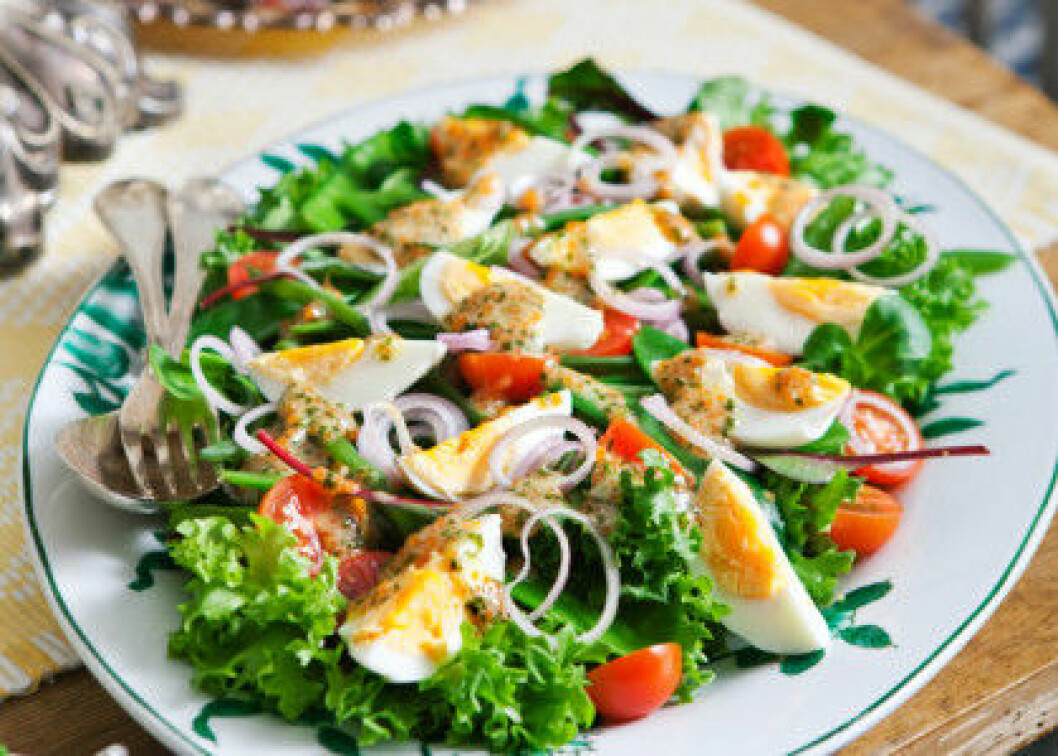 Påsk: Äggsallad