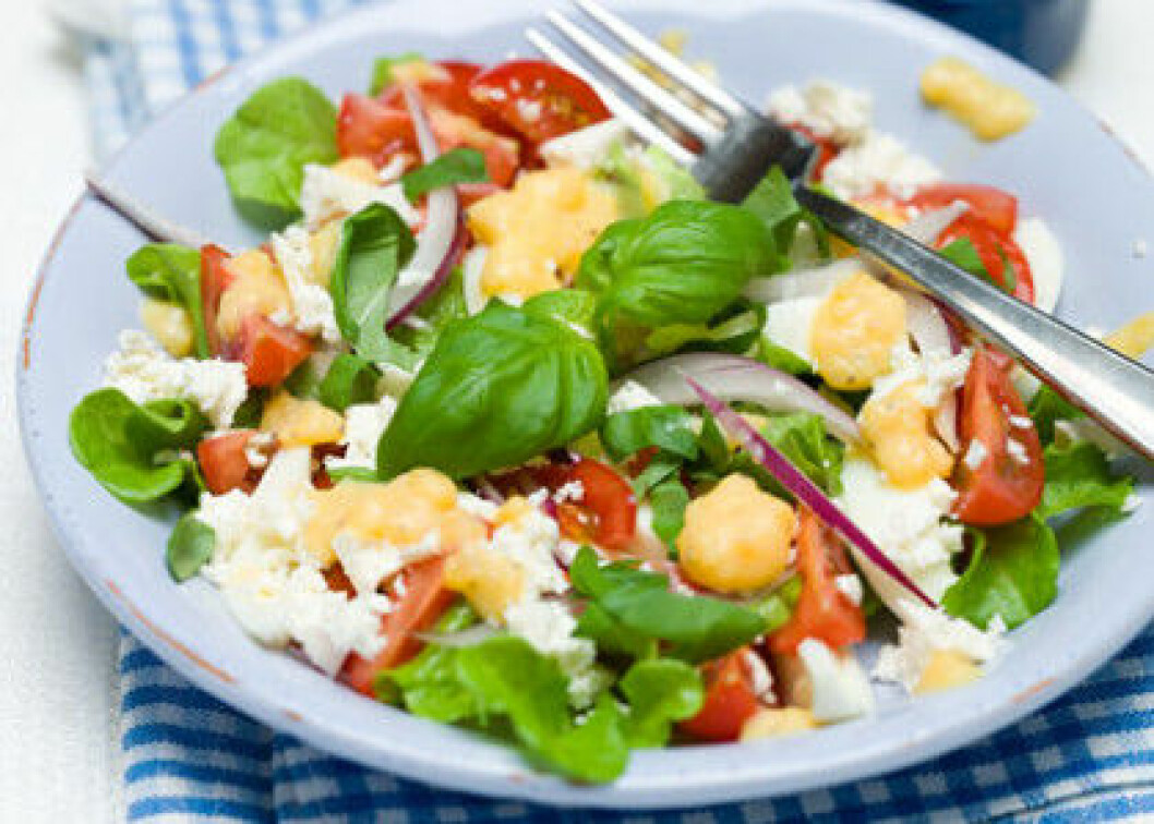 Påsk: Vegetariskt recept på äggsallad.