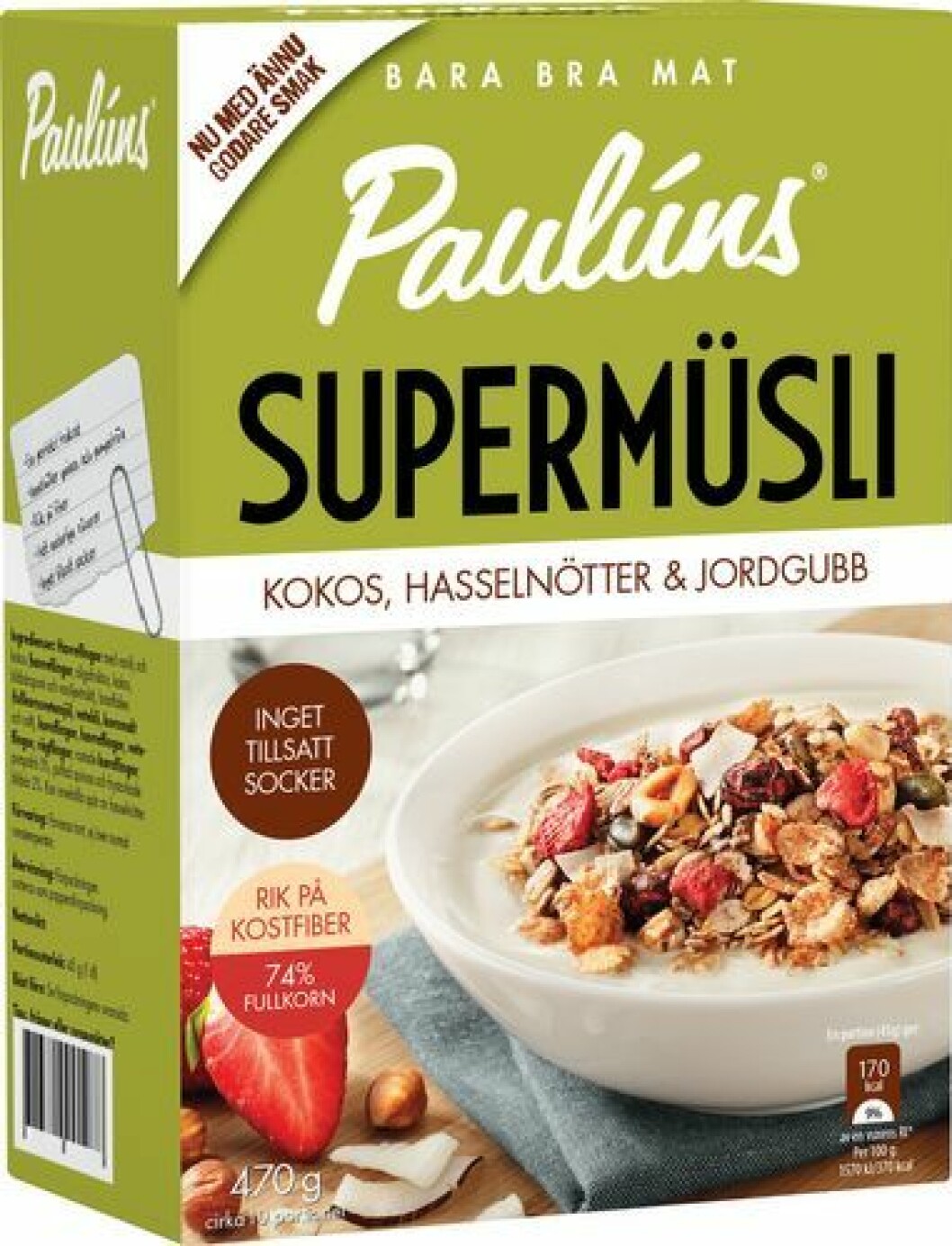 musli med lite socker