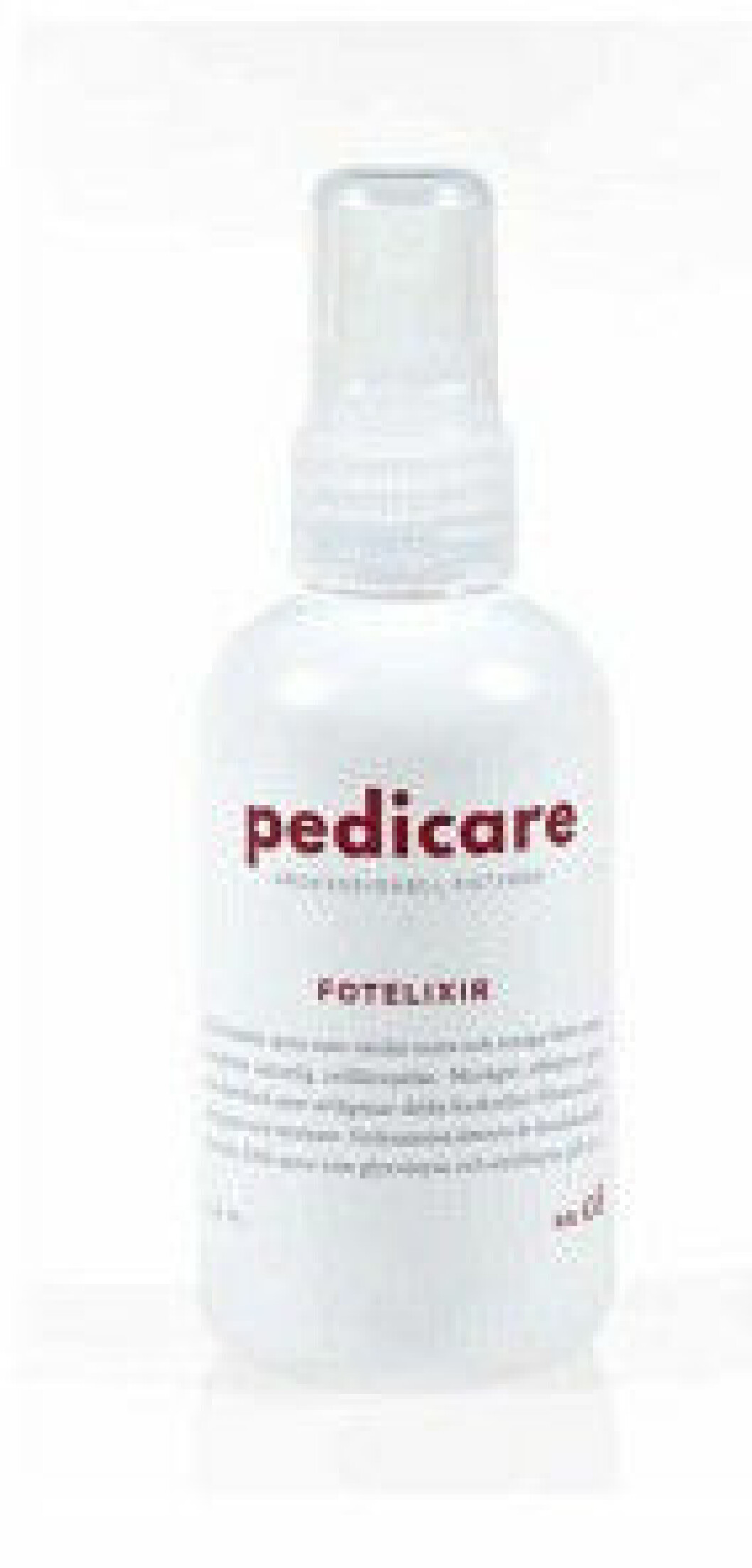 Pedicare exfolierande spray som löser upp hård hud